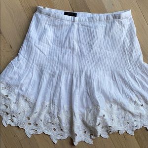 J. Crew white skirt